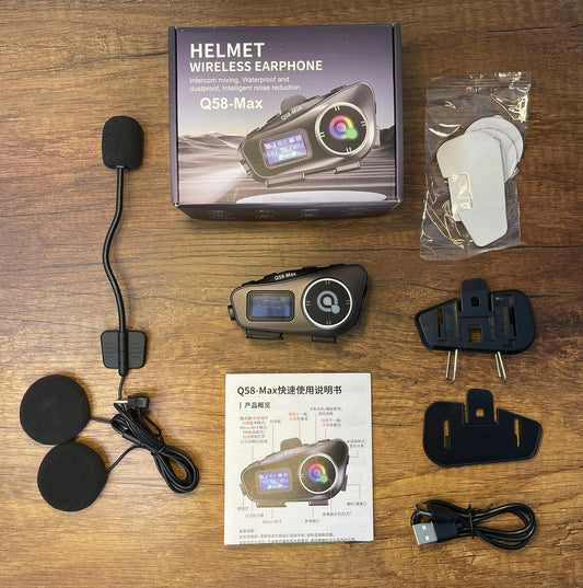INTERCOMUNICADOR PARA MOTO Q58 MAX